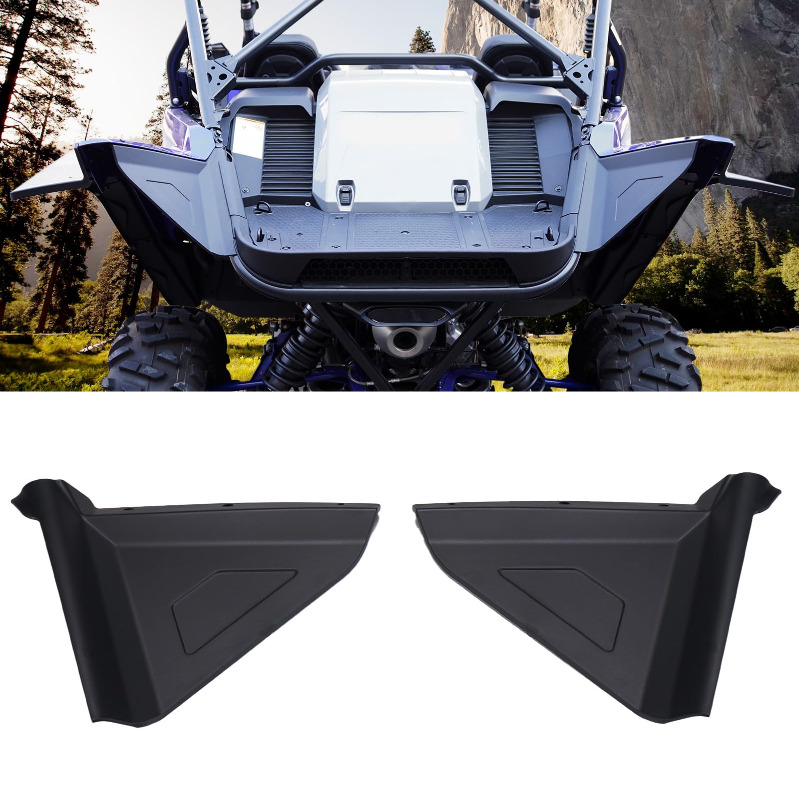 Amazon.com: HAKA TOUGH Rear Mud Flaps for Yamaha YXZ 1000