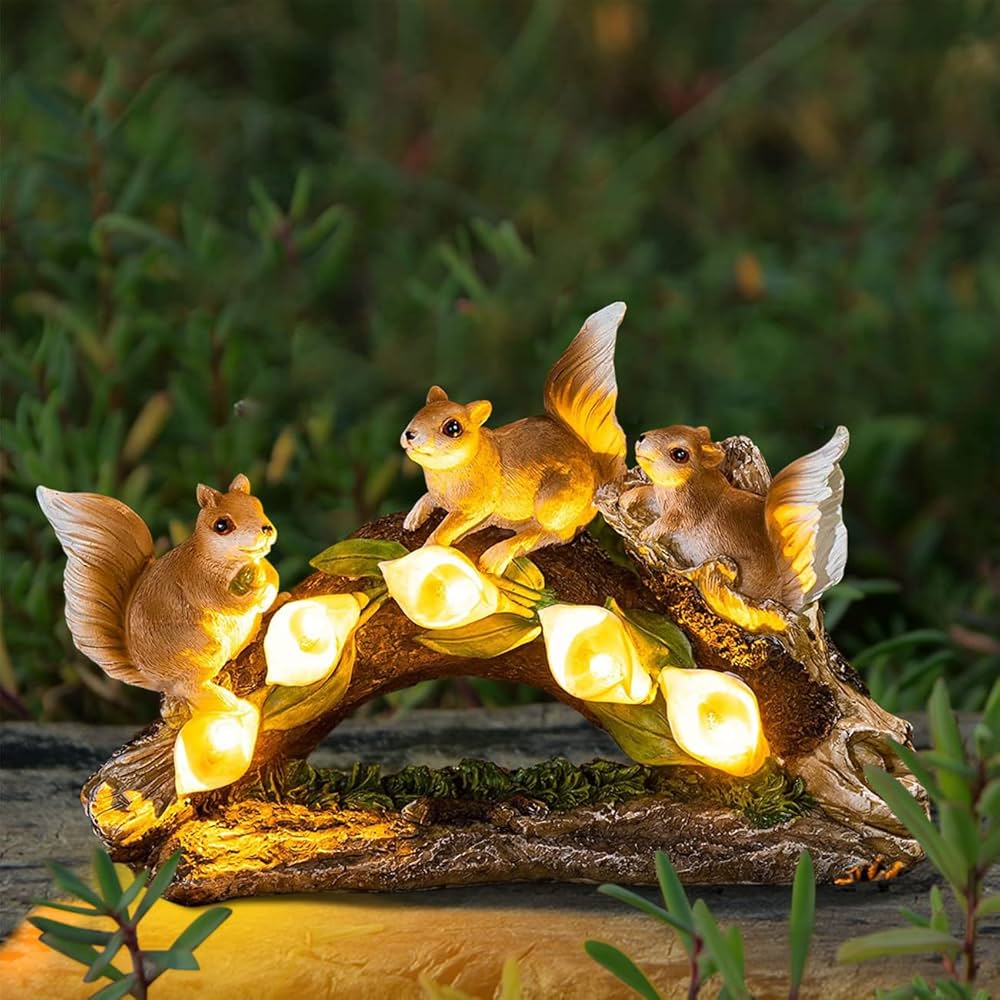 Amazon.co.jp: KKYOYRE ガーデンライト ガーデニングオブジェ