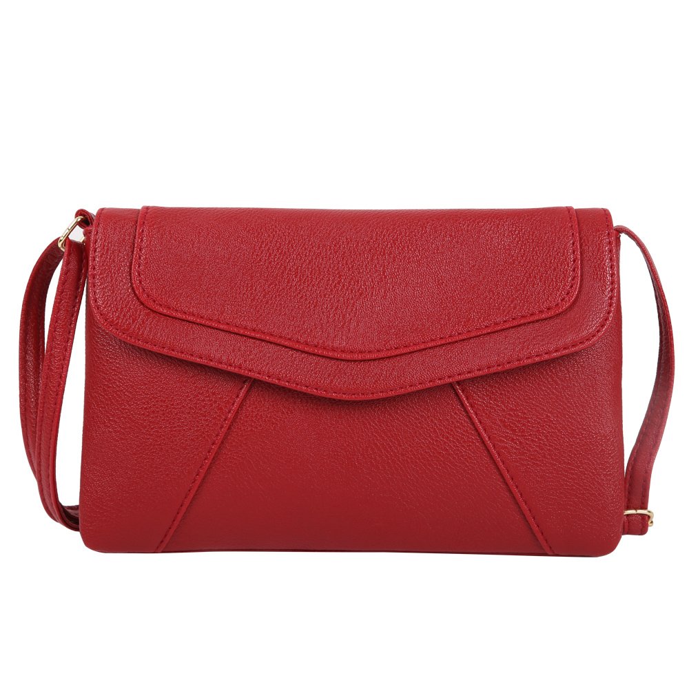 YBYT Vintage PU Leather Handbags Crossbody Messenger Shoulder Bag Purse for Women