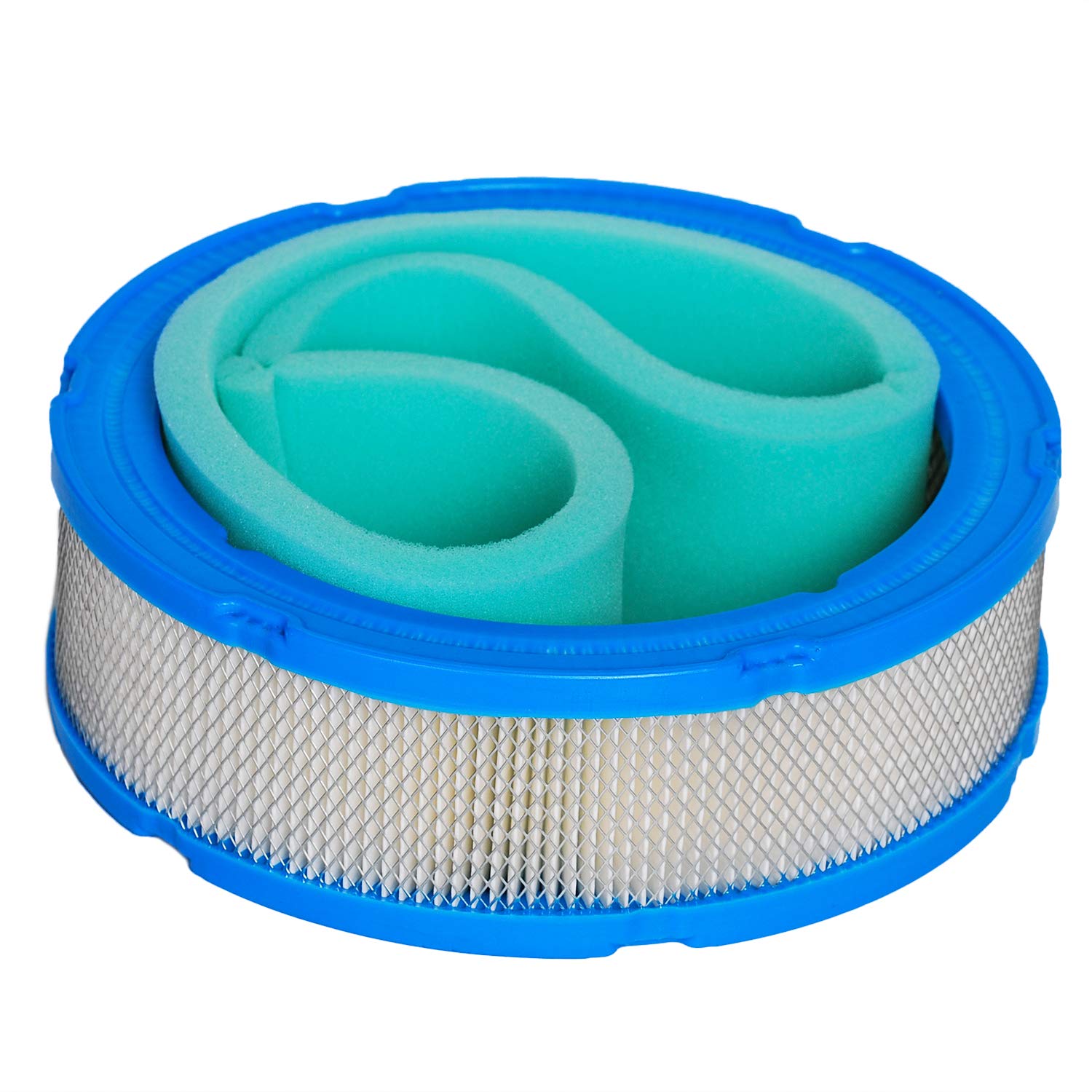 Filtro dell’aria per filtro del carburante con candela di accensione, ricambio per Briggs & Stratton Vanguard V-Twin 12,5-21 CV