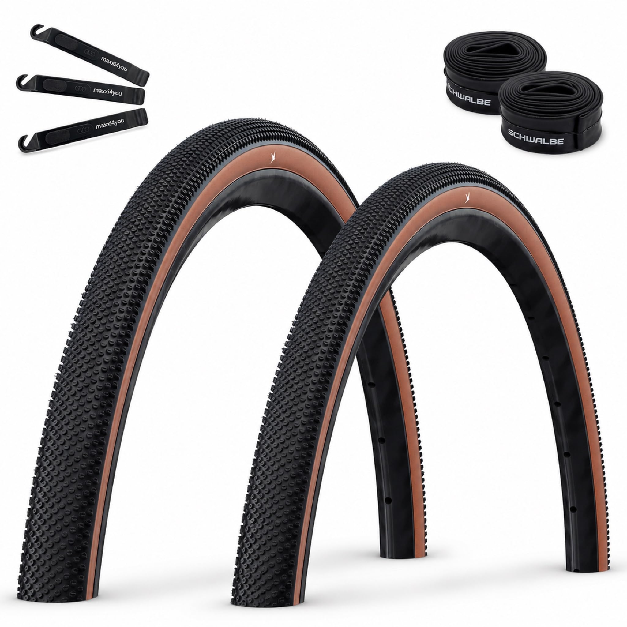 Faltreifen Schwalbe G-One Allround Performance RaceGuard ADDIX TLR E-25 Schwarz/Bronze 35-622 (28 x 1.35)