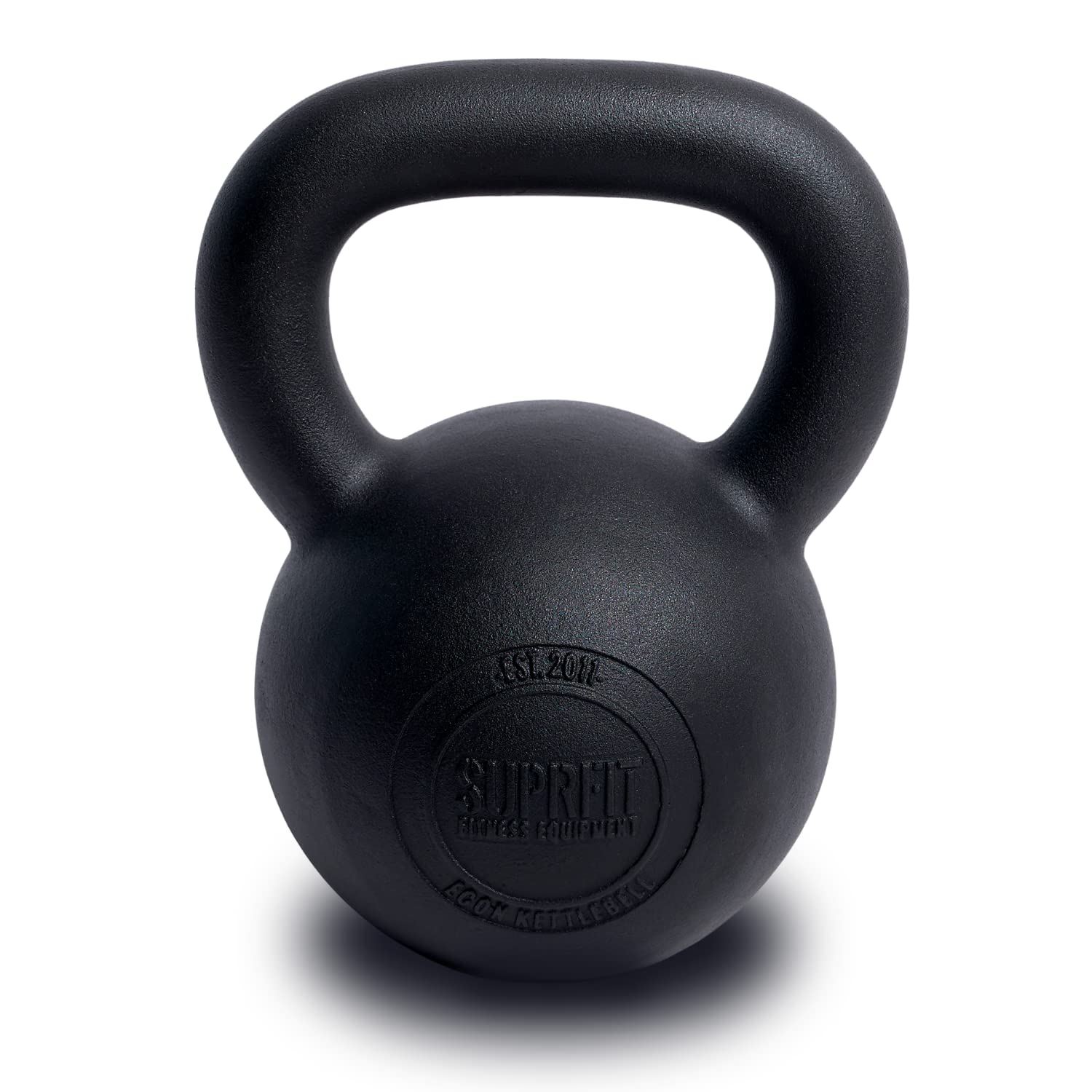 Suprfit Econ Pesa rusa 4 – 28 kg | Pesa rusa | inercia Pesas, Crossfit Levantamiento Bodybuilding | Hierro Fundido | Negro Lacado, negro