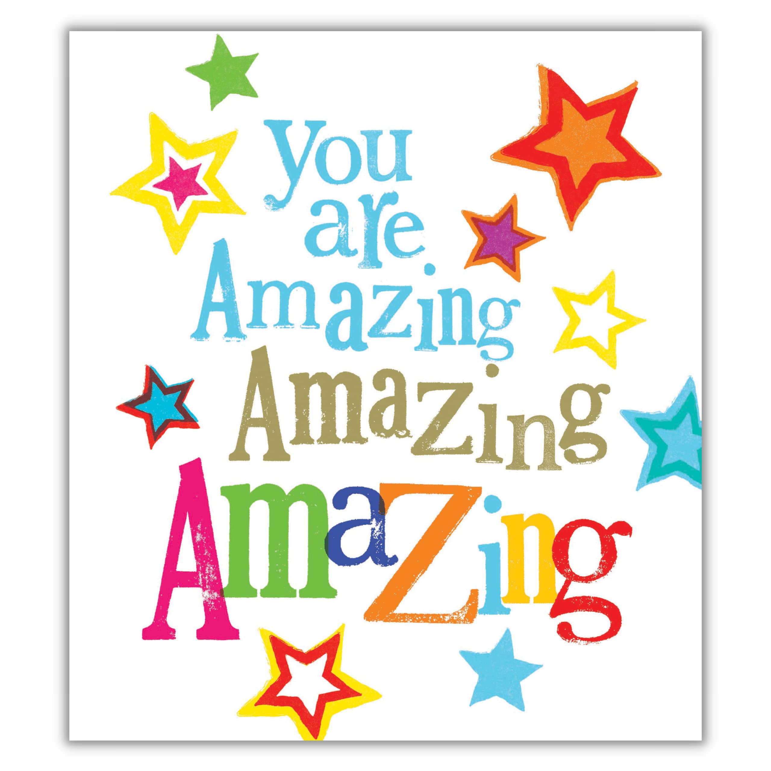 Carte De Vœux Officielle Brightside « You Are Amazing