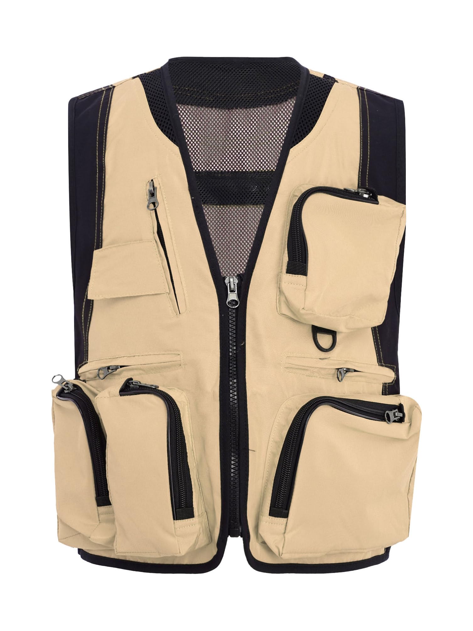 inhzoy Gilet da Pesca Escursionismo e Campeggio Bambino e Bambina con Multi Tasche Waistcoat