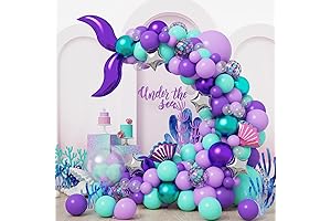 HOLICOLOR Mermaid Tail Balloon Arch