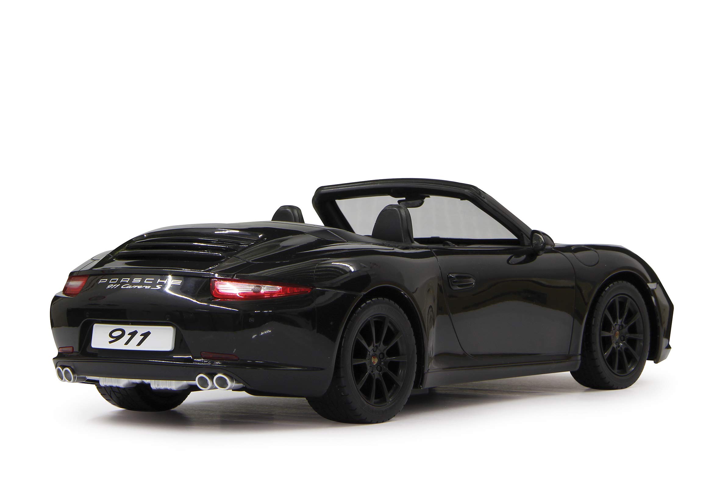 JAMARA Porsche 911 Carrera S 1:12 2,4GHz - offiziell lizenziert, bis 1 Std Fahrzeit, ca. 11 Km/h, perfekt nachgebildete Details, detaillierter Innenraum