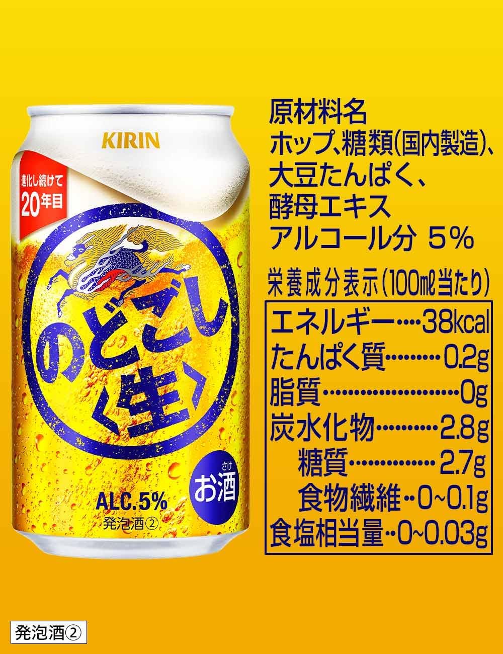 のどごし生 キリン ビール250ml×24本 発泡酒新ジャンル