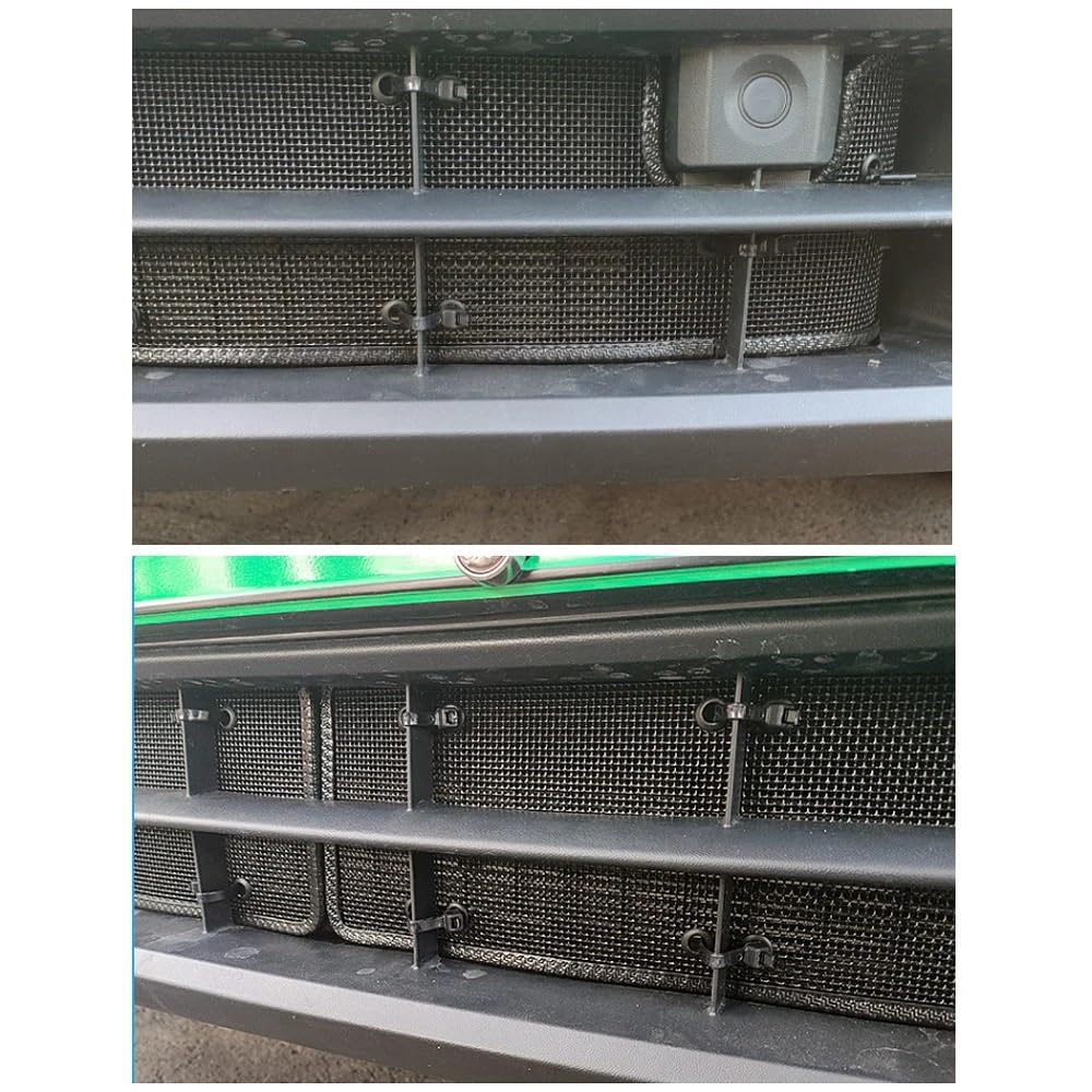Dla VW, dla PRID.3 2021 2023, przednie grille siatka na owady