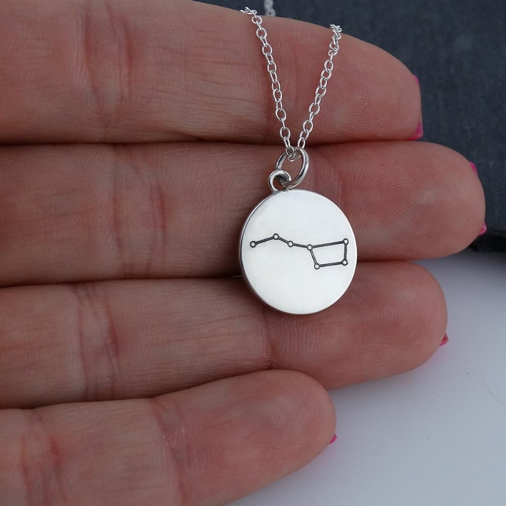 Amazon.co.jp: スターリングシルバー 刻印 ラウンド 北斗七星