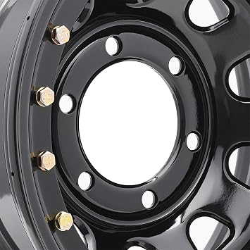 Pro Comp Steel Wheels Series 252 Wheel with Gloss Black Finish 16x8"/6x5.5"