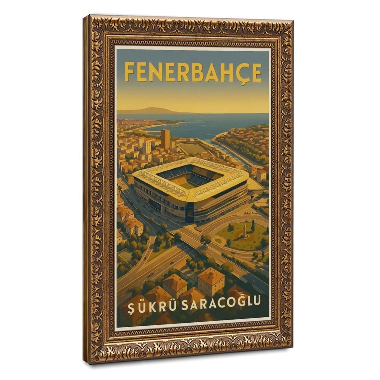 Bareronor Fenerbahçe Canvas Poster for Dorm Room Decor Gift