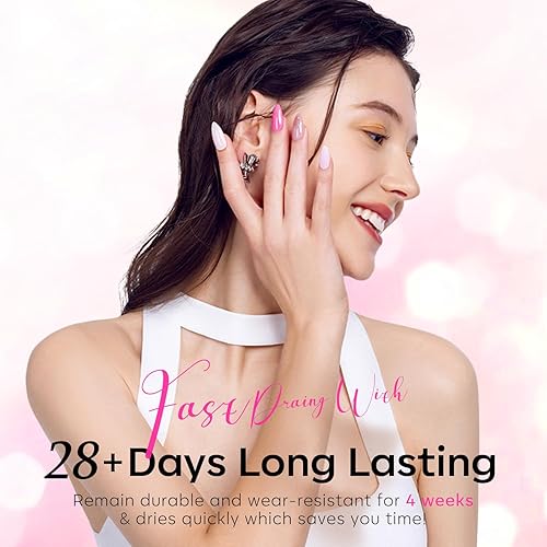 Vista 124 de Modelones - Set de esmaltes de uñas de gel, otoño, invierno, 6 colores, tono nude, esmalte de gel marrón, beige, caqui, juego de esmalte de uñas Un