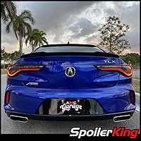 Vista 3 de SpoilerKing Alerón de techo para ventana trasera Compatible con Acura TLX 2021-presente (284R)