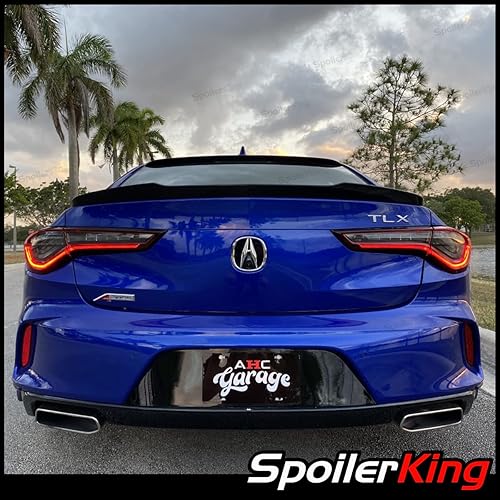 Miniatura 3 de SpoilerKing Alerón de techo para ventana trasera Compatible con Acura TLX 2021-presente (284R)