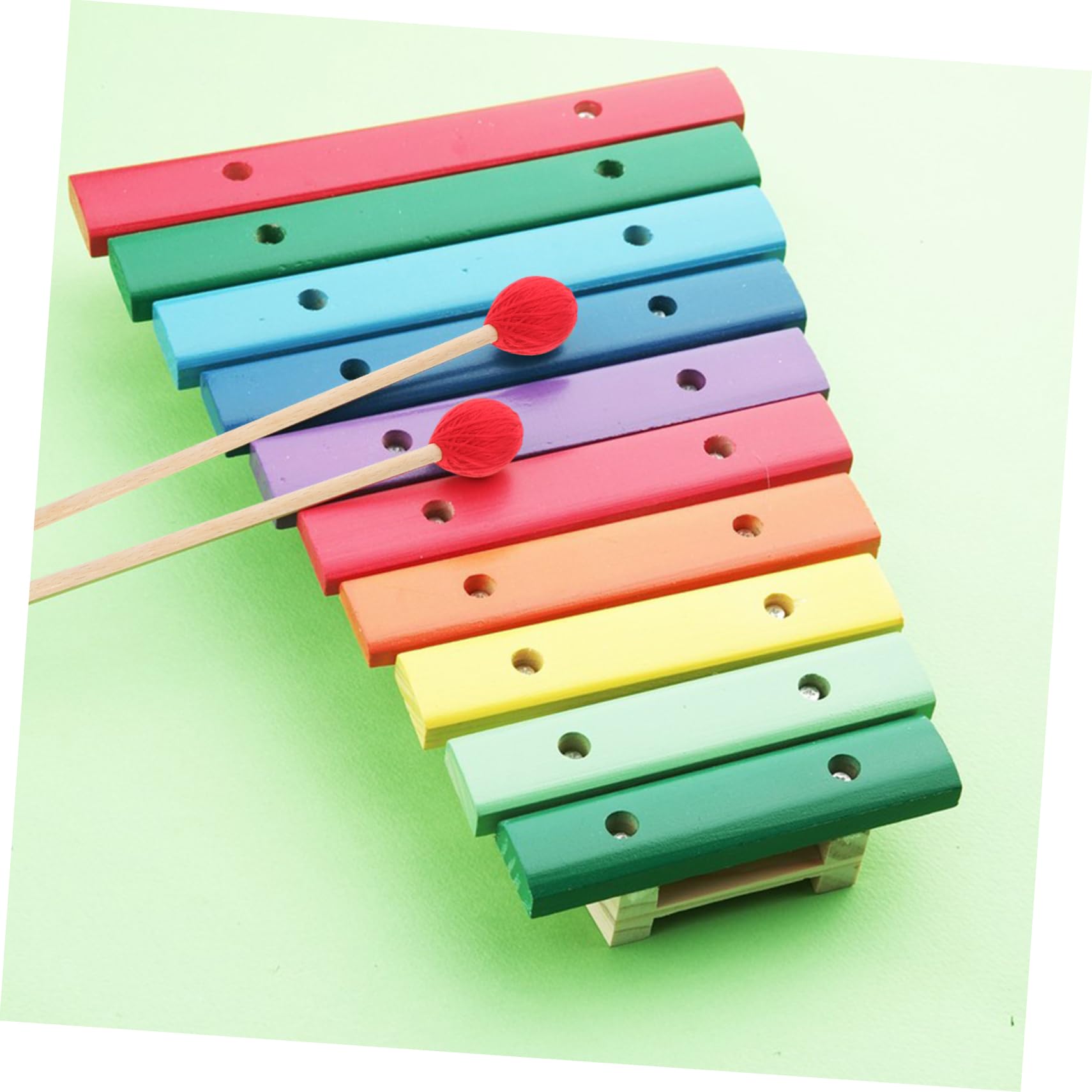 Accesorios Cómodo para de Lana de de Percusión en Instrumentos Cabeza Mazos Mango de Madera y Diseño Marimba para Uso Casa y Conciertos