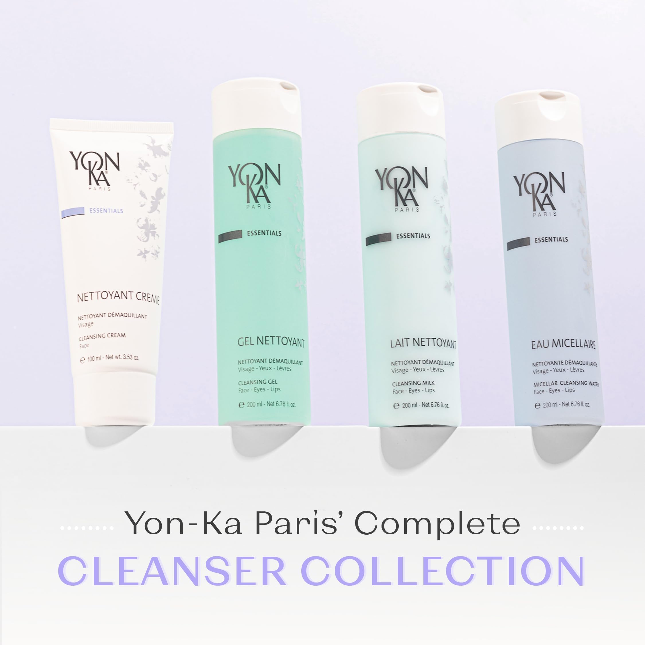 Yonka Nettoyant Creme | Cleansing Makeup Remover Cream | Remove Impurities with Calming Peppermint and Plant Glycerin | For Sensitive to Acne Prone Skin | Paraben-Free | 3.53 oz