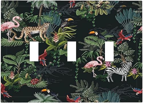 Miniatura 110 de Cubiertas de Interruptor de Luz de 1 Gang Medieval Abstracto Moderno Luna Estrellado Gran Ola Toggle Simple Placa de Pared Cubierta Decorativa de