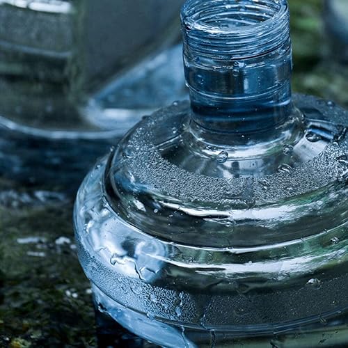 Miniatura 4 de Gatuida Botellas de agua, 3 litros, botella de agua reutilizable de plástico, contenedor de botella de agua con tapa de plástico, contenedor para
