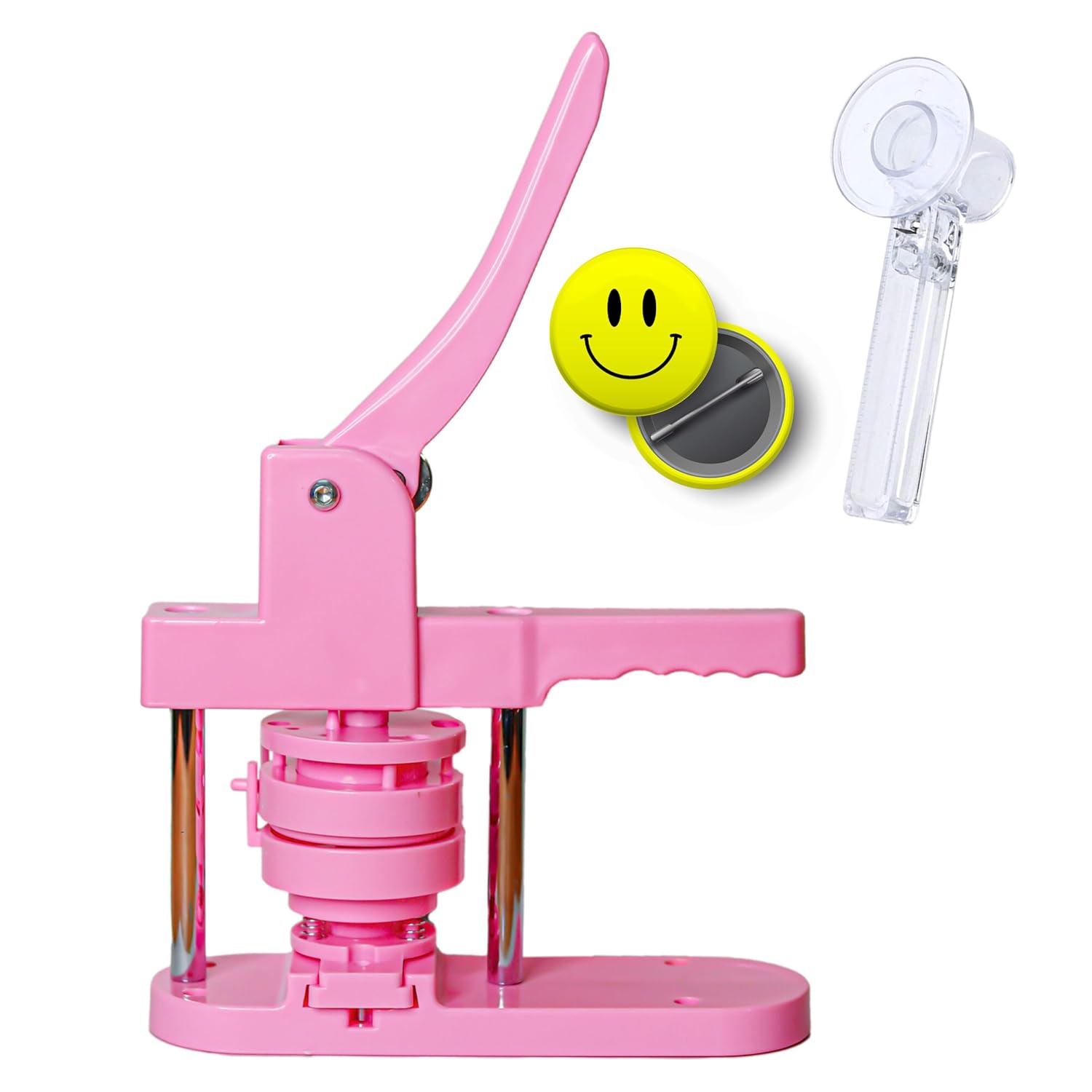 Button Badge Maker Machine 58mm with Cutter DIY Press Tool, Pin/Magnet ...