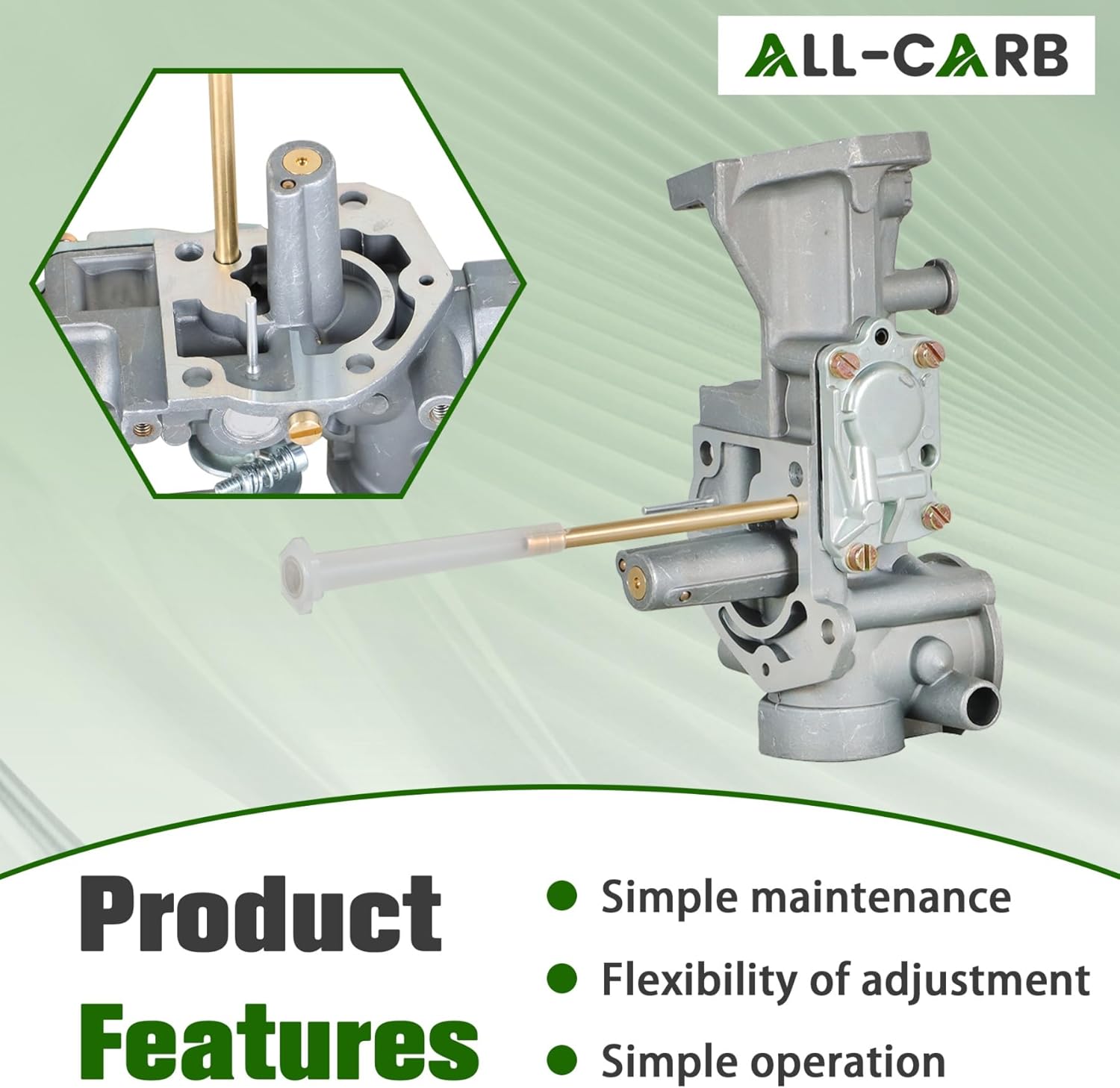 ALL-CARB Carburetor Replacement for Briggs Stratton Model 498298 495426 692784 495951 5HP