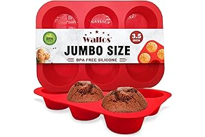 Jumbo Silicone Muffin Pan Set for Easy Baking