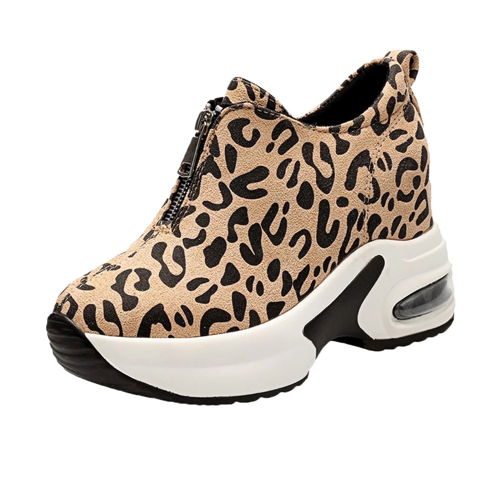 Huazi2 Women Air Cushion Leopard Print 