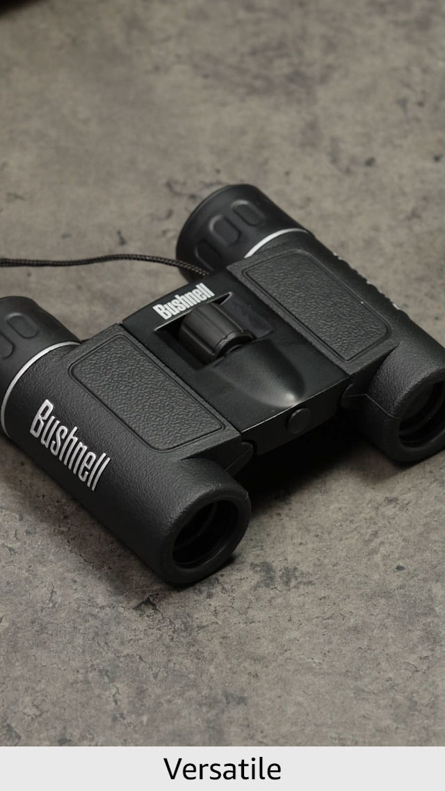 【新品】8502BL/8501DBR/5051BL/26.5cm Bushnell Powerview 8x21 Compact Folding Roof Prism Binocular