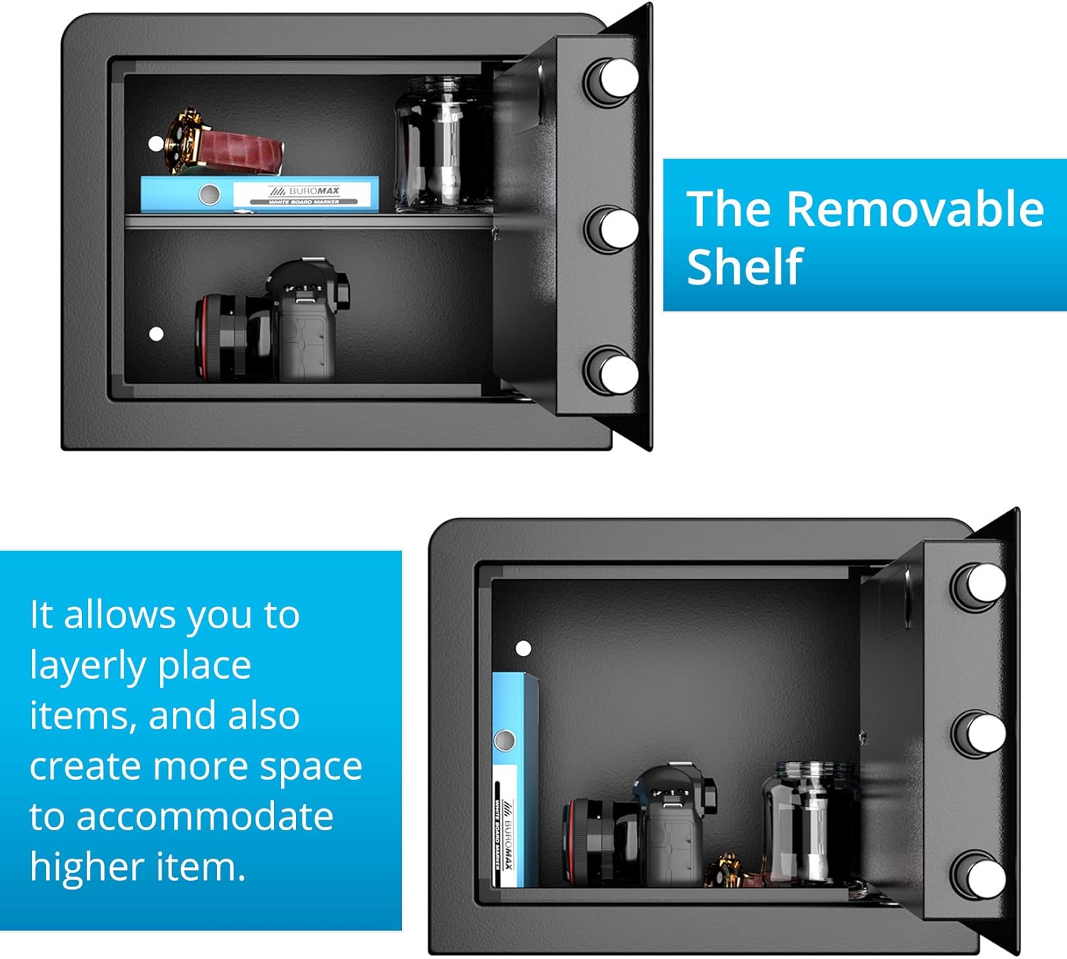 Best Cyber Deals 🔥 AZMKOO Safe BOX 0.5 Cubic Feet, Safe Box Fireproof Waterproof, Safes and Lock Boxes, Security Safe Box with Key, Safe Box for Money/Jewelry/Documents, Safe Lock Box for Home/Hotel/Office Exclusive Discount 80% Offer AZMKOO Safe BOX 0.5 Cubic Feet, Safe Box Fireproof Waterproof, Safes and Lock Boxes, Security Safe Box with Key, Safe Box for Money/Jewelry/Documents, Safe Lock Box for Home/Hotel/Office