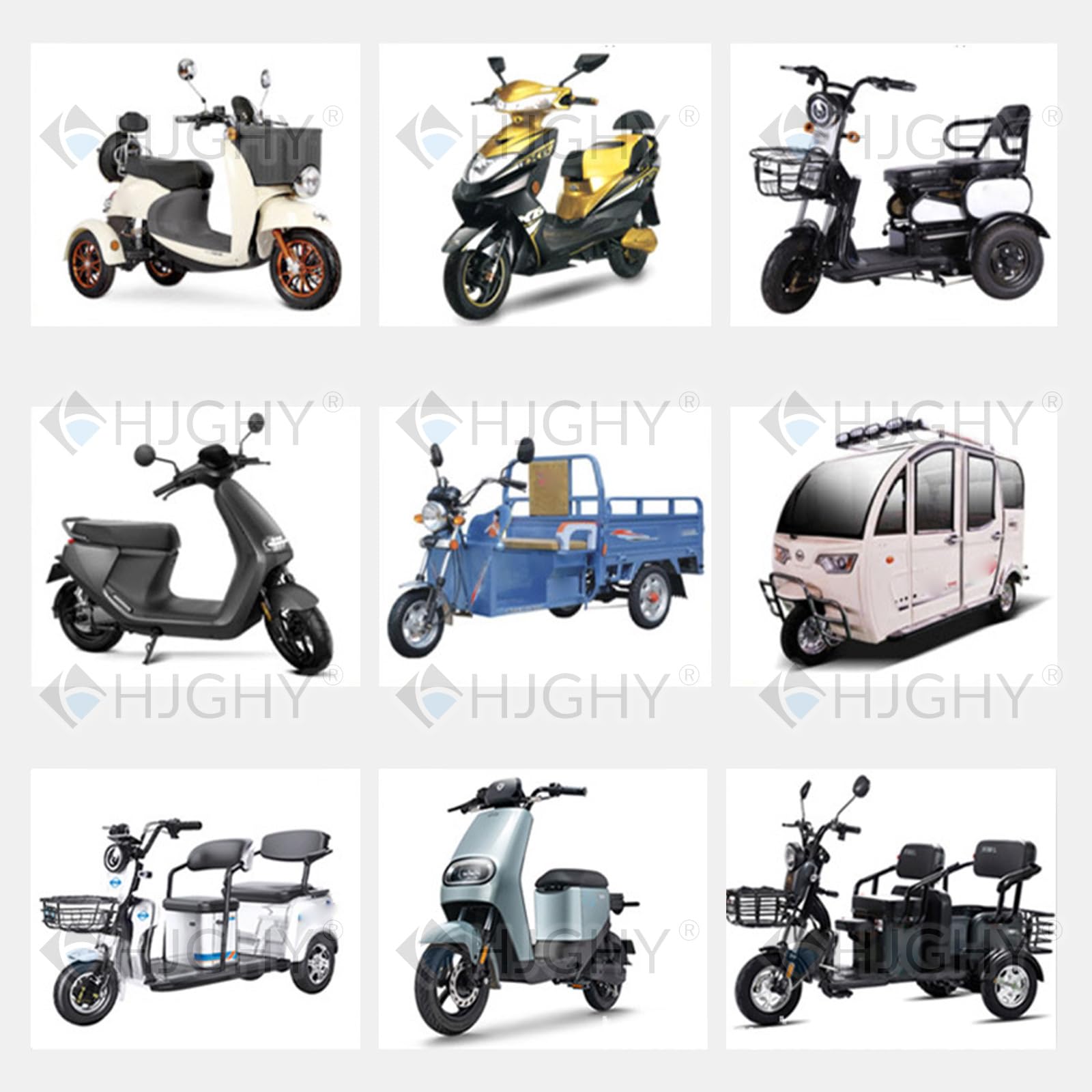 Baterías para Motocicletas eléctricas de 48 V, 60 V y 72 V, batería de Litio de 20 Ah, 25 Ah y 30 Ah, batería para Patinete eléctrico con asa portátil para Triciclo eléctrico.