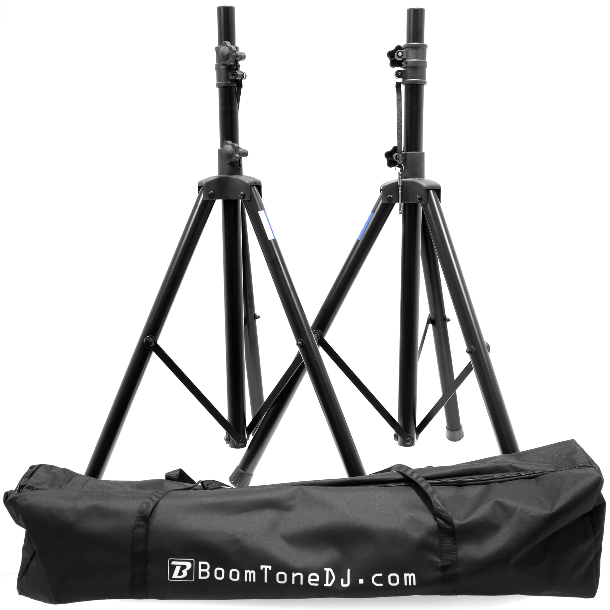 BoomToneDJ SV 200 II Pack de 2 Pieds d'Enceintes + housse
