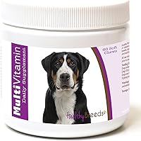 Vista 150 de Healthy Breeds Multivitamínico siberiano Husky para perros, suplemento diario recomendado por veterinarios, sabor a tocino, 60 masticables suaves