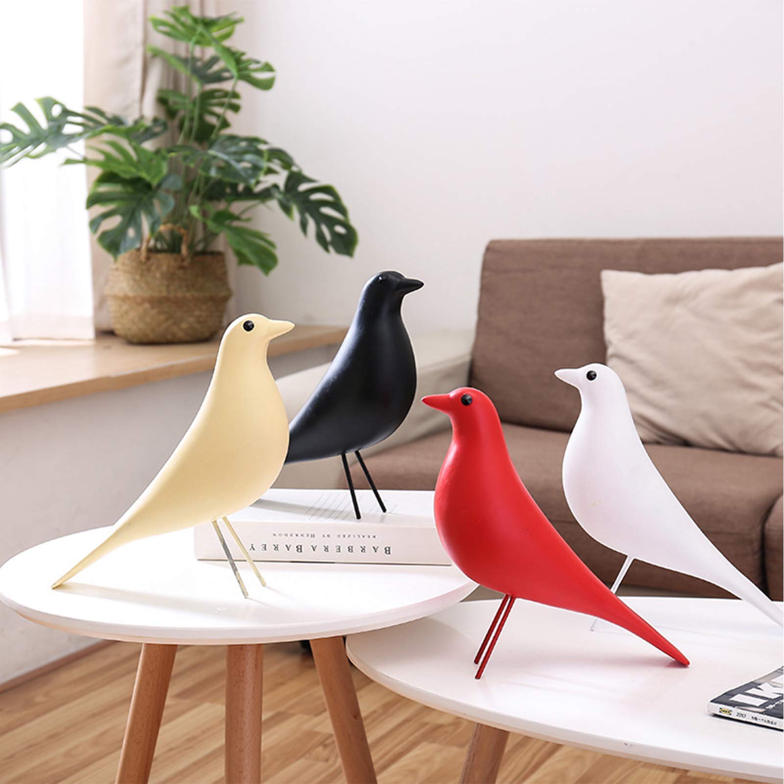 Amazon.co.jp: 平和の鳩の置物彫刻の装飾 現代の平和の鳥 鳩の像 樹脂
