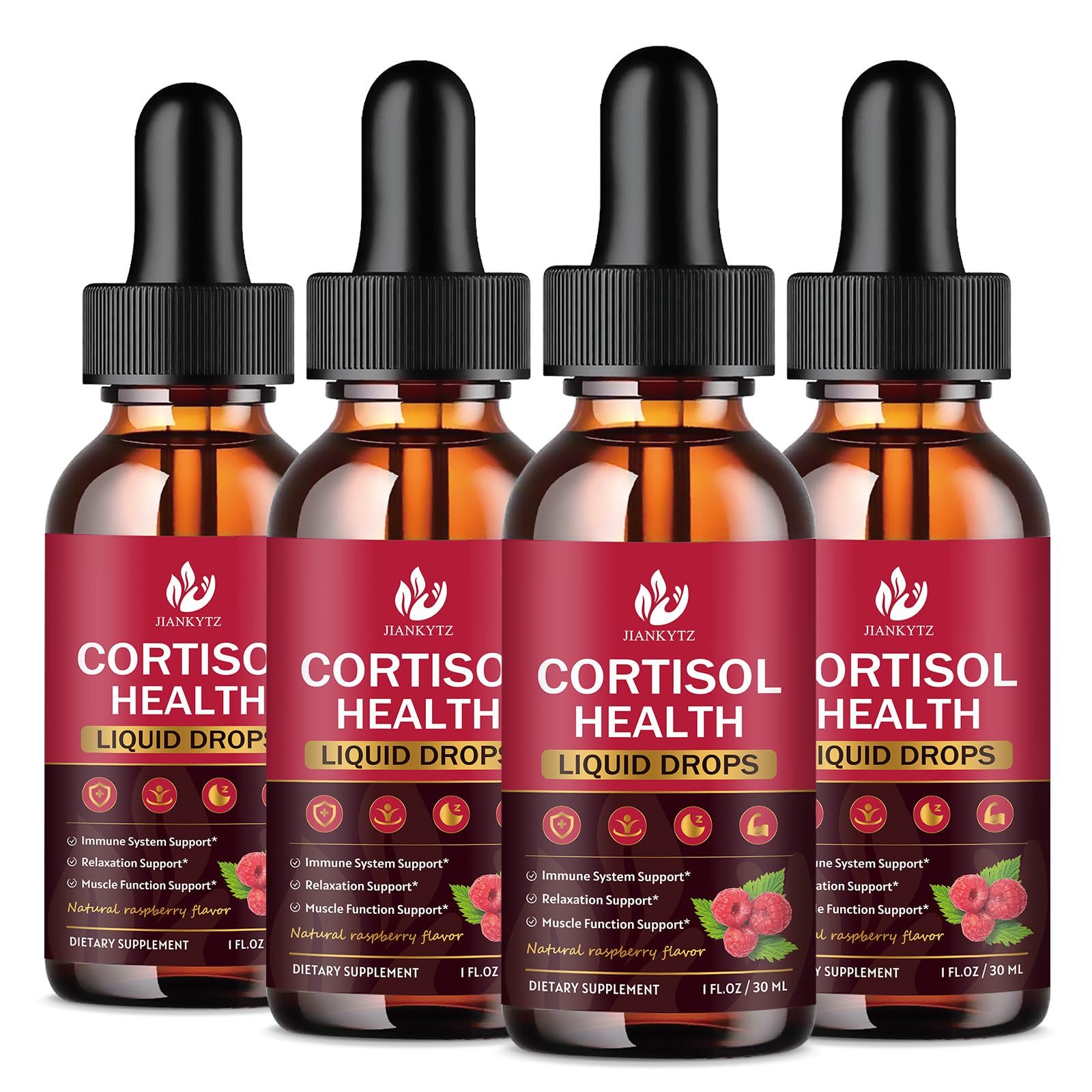 Cortisol Liquid Drops 4 Pack