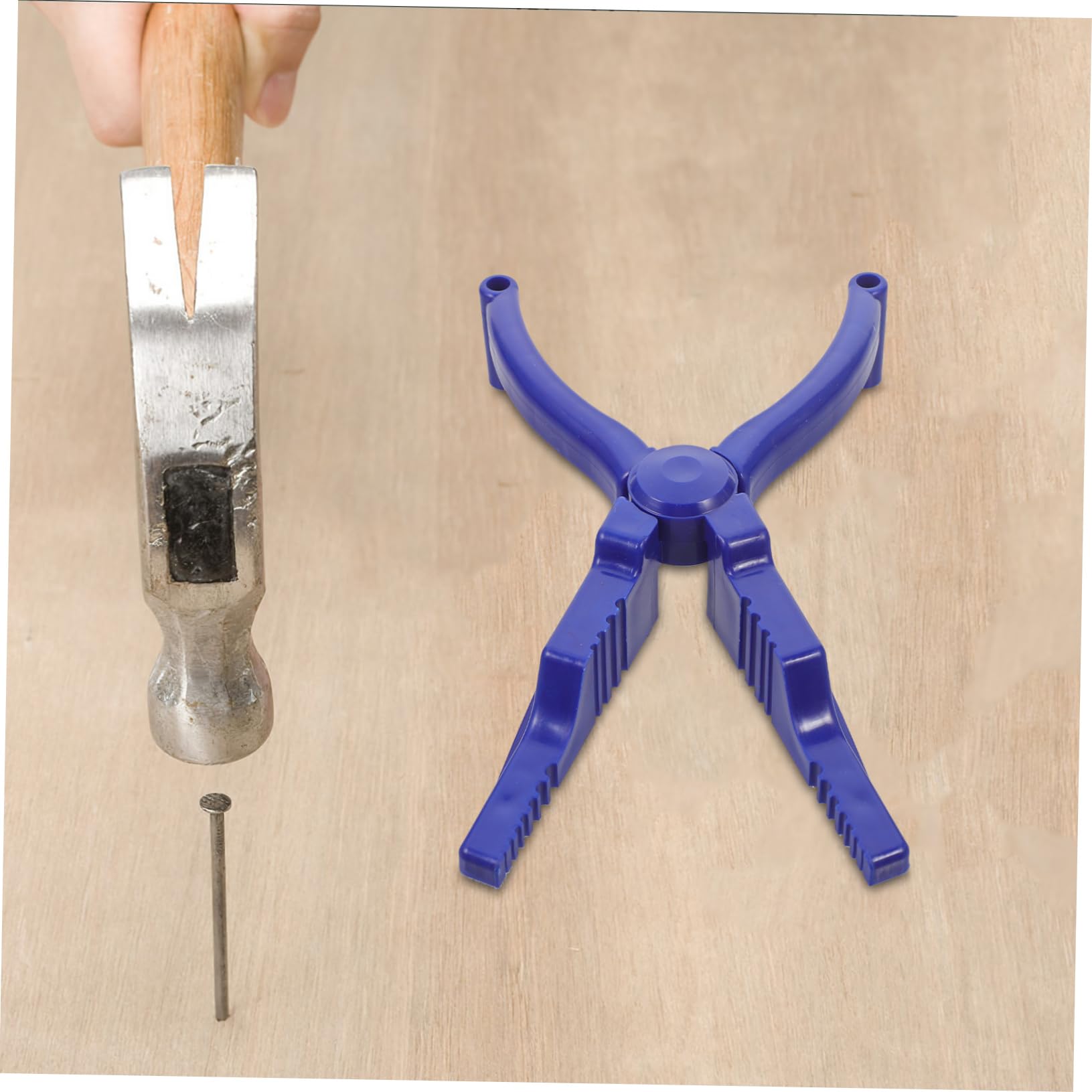 Artibetter 4pezzi Pinze Ergonomiche Per Chiodi Con Supporto Per Martellare Strumento Compatto e Leggero Per Fissare Chiodi e Facile Da Usare Per Tutti Di Esperienza
