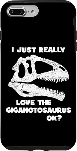 Vista 28 de iPhone 12/12 Pro Giganotosaurus Fossil Skull Dinosaur Huesos, Funda Giganotosaurus