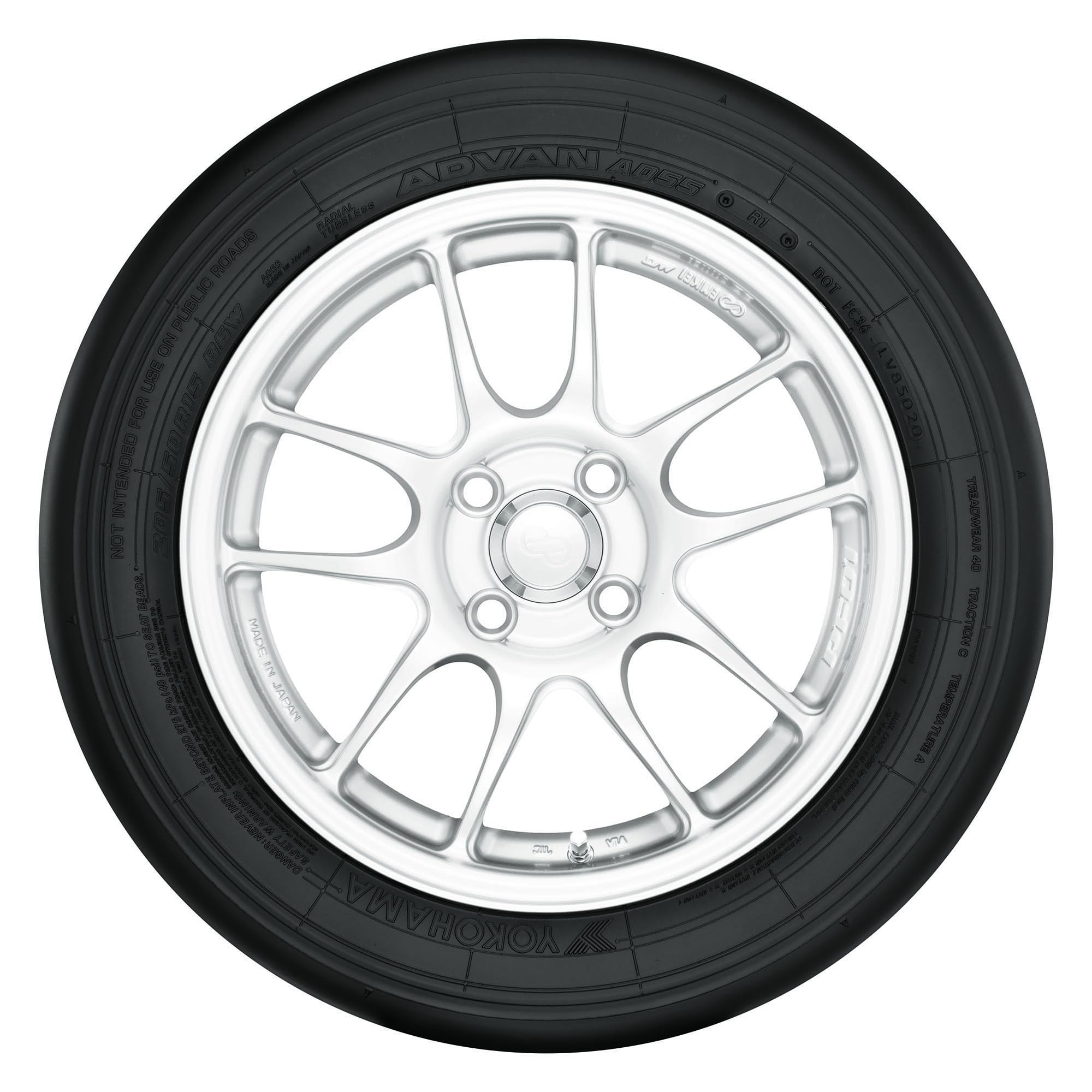 Amazon.com: Yokohama ADVAN A055 UHP 255/40R17 94W Passenger