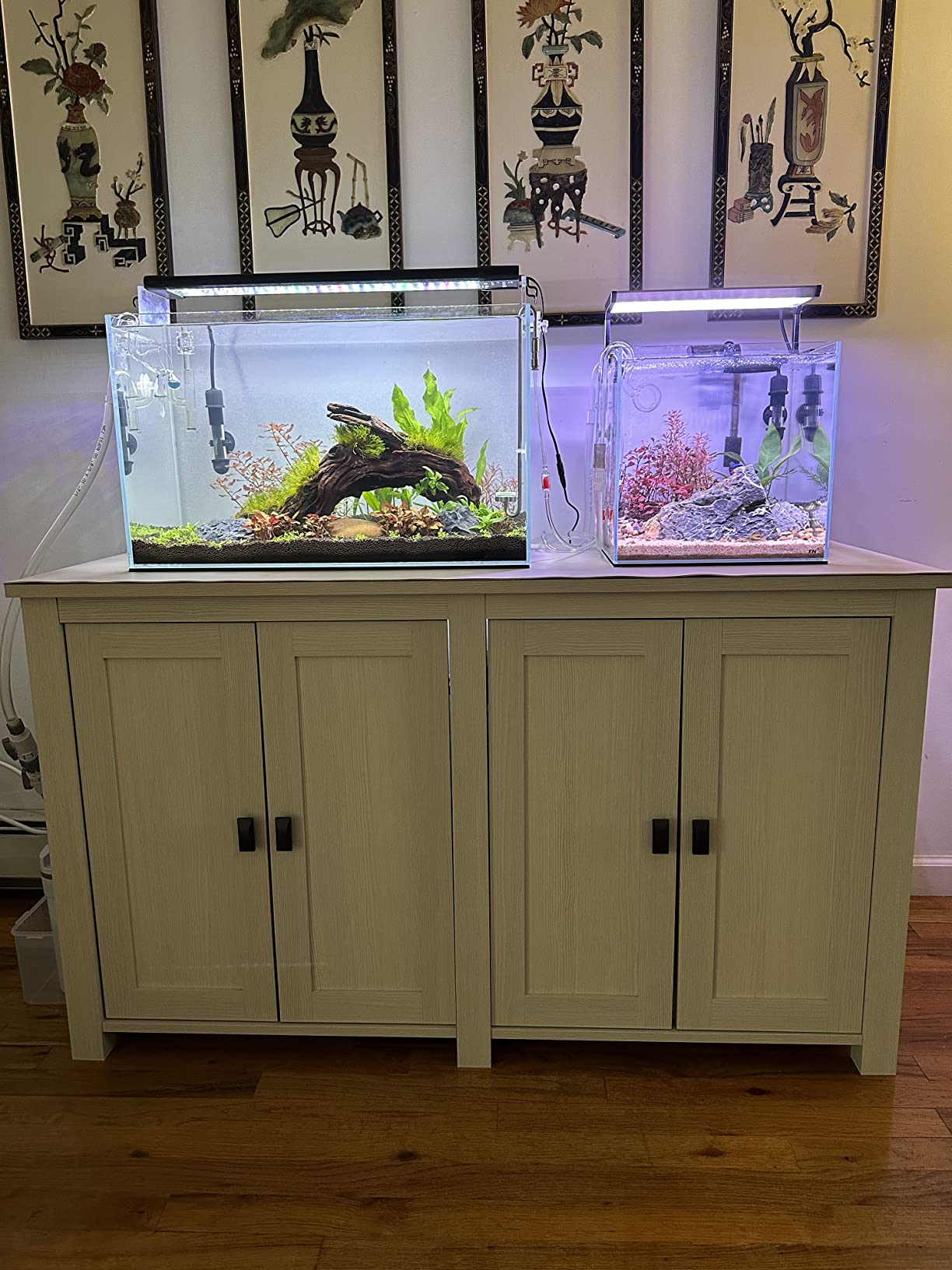 40/mo Finance Ollie & Hutch Farmington 55 Gallon Aquarium Stand