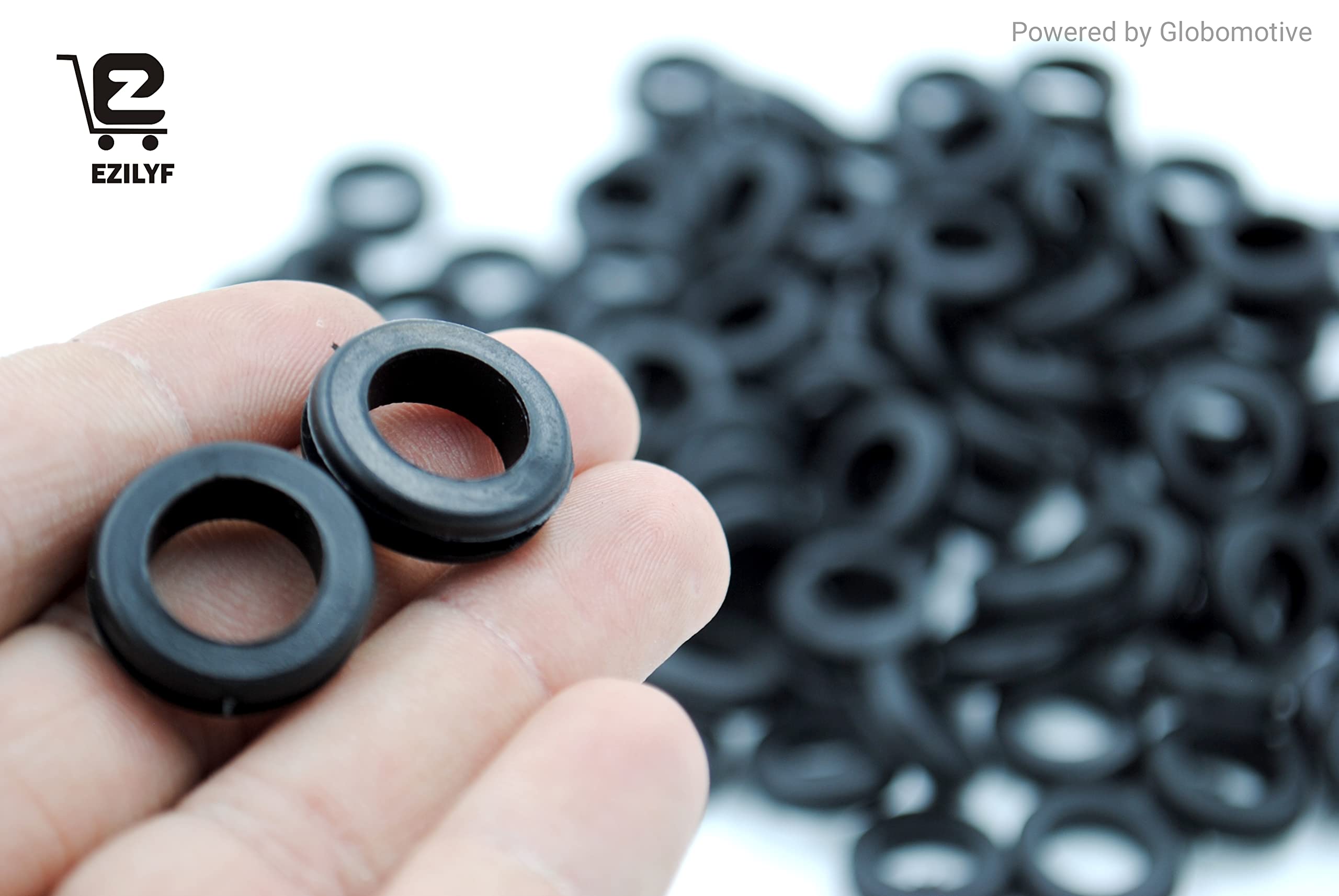 GLOBOMOTIVE Premium Wiring Open Rubber Grommets (20 Pcs, 25 MM) 3