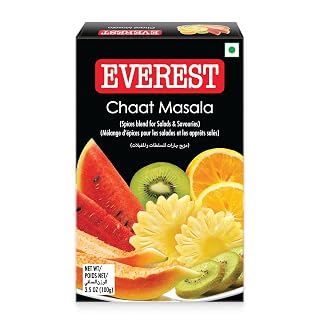 Everest Chaat Masala – 100g | Tangy & Flavourful Chaat/Chat Masala Powder for Snacks, Fruits, Salads & Street-Style Dishes
