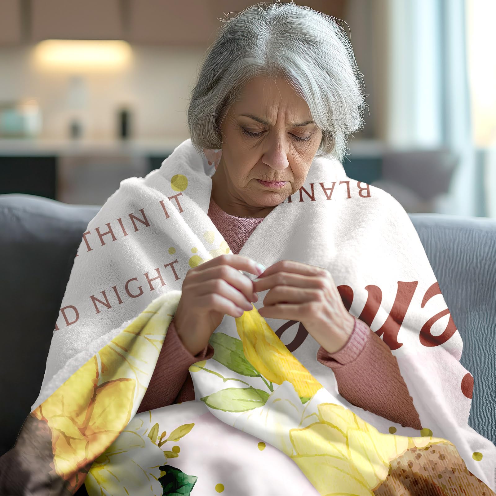 Mothers Day Meme Gifts, Birthday Gifts for Meme Grandma, Meme Gifts from Grandkids, Meme Gift Throw Blanket 60" X 50", Best Meme Ever Gifts, Grandma/Grandmother Birthday Gifts