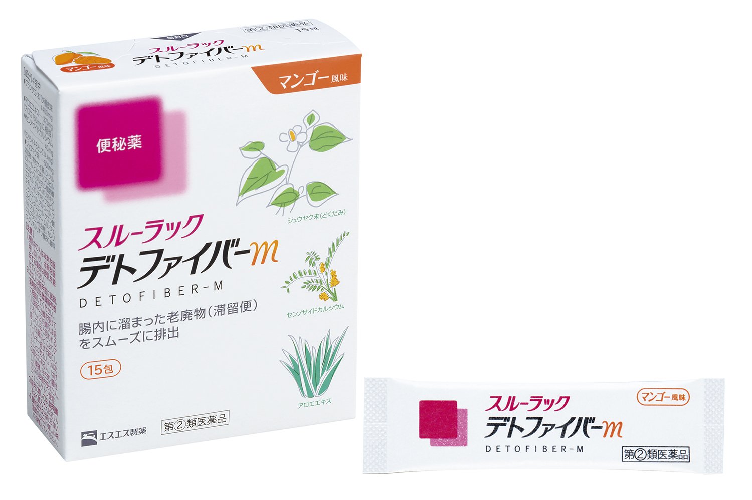 Amazon | 【指定第2類医薬品】スルーラックデトファイバーM 15包