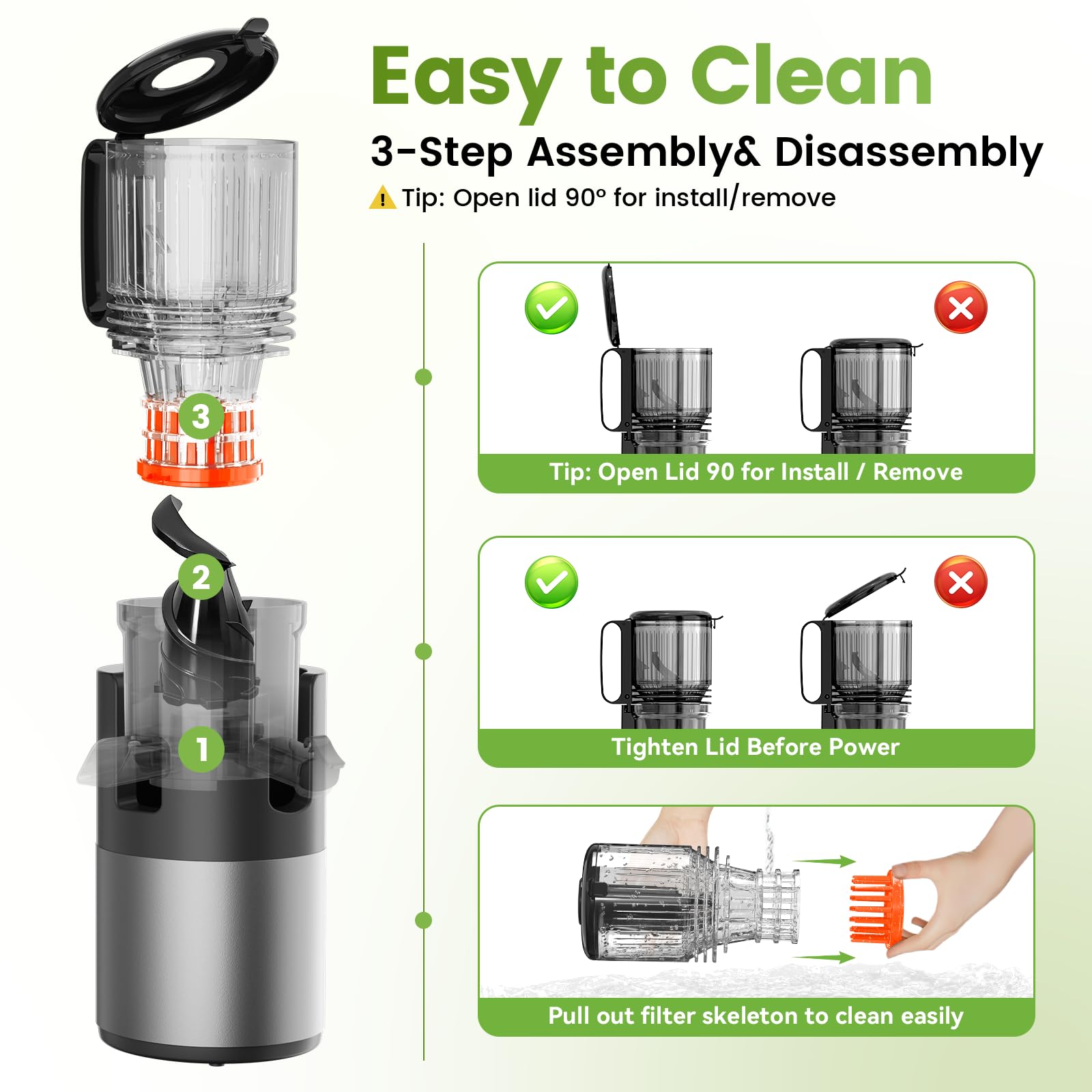 Cold Press Juicer Machines - Detailed View