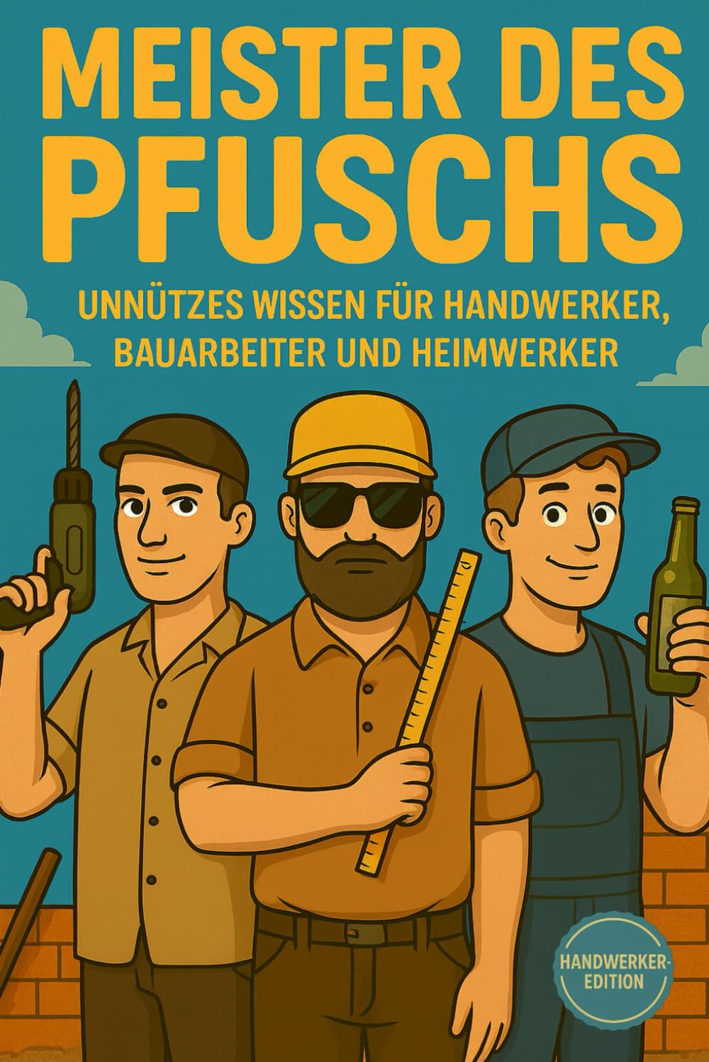 Meister des Pfuschs – Unnützes Wissen für Handwerker, Bauarbeit und Heimwerker - Handwerker Edition: Das lustige Geschenk für Männer, Handwerker & ... Elektriker und Sanitär, Maler und Mechaniker