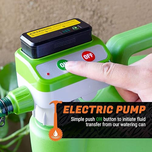 Miniatura 3 de TERA PUMP Bomba de agua no potable con USB-C recargable, contenedor de agua de bombeo automático de 3.8 galones incluido, flujo de 2.2 galones por