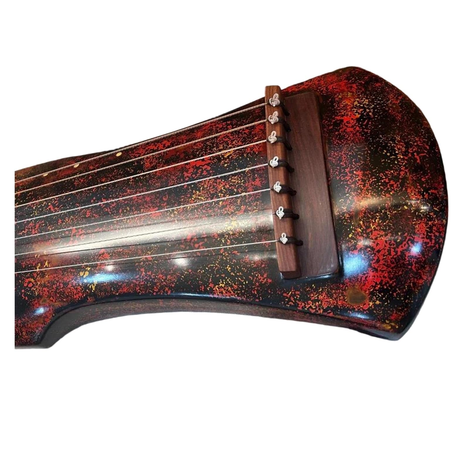 Profesjonalny Instrument Strunowy Guqin Guqin Cytra Siedmiostrunowa Wykonana Z Surowego Lakieru I Drewna Sosnowego Instrument Dla Początkujących