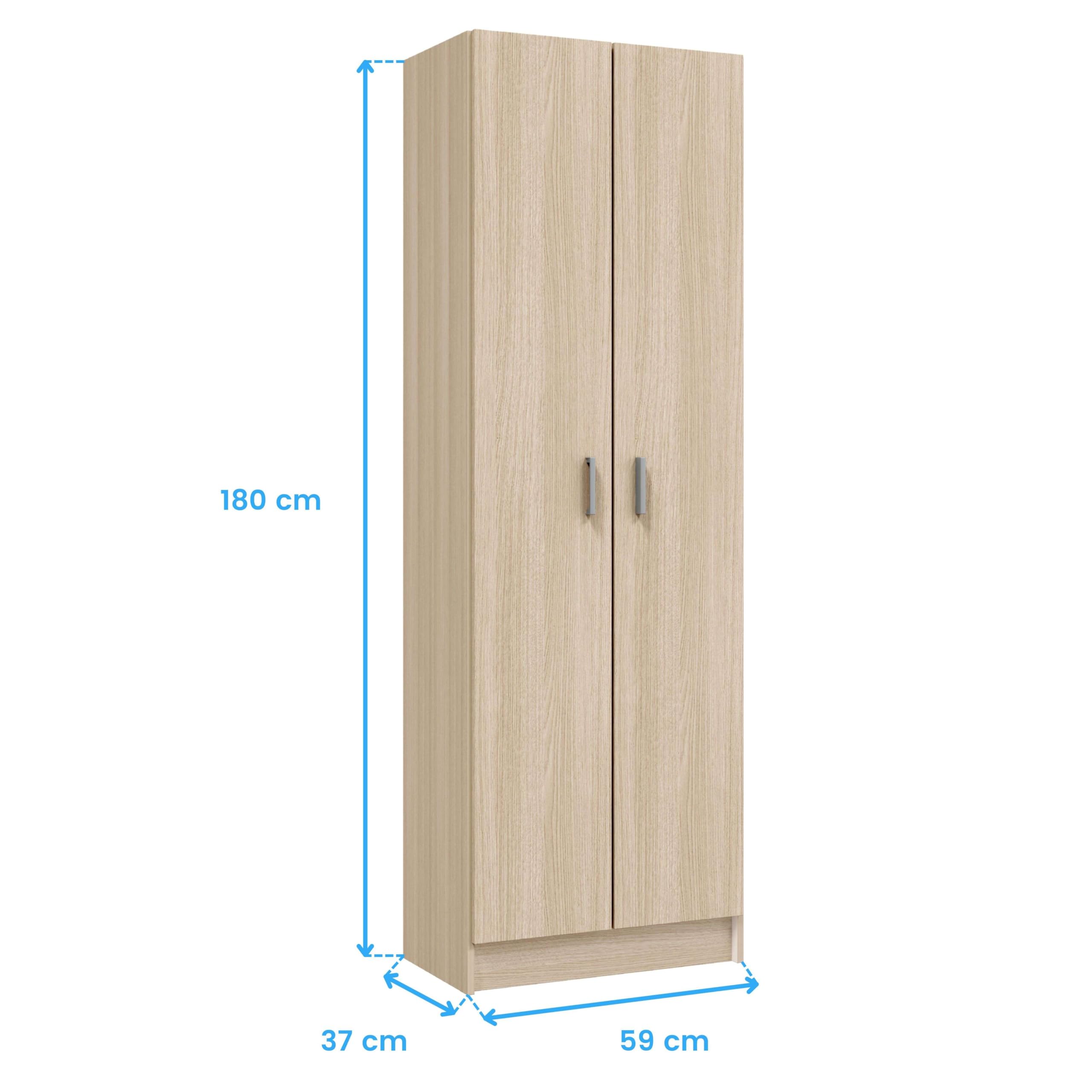 Muebles Pitarch | Tavolo da ufficio con piede metallico, scrivania, tavolo per computer o da studio, bianco, 76x135x60cm (altezza x larghezza x profondità) moderno, modello Nexus