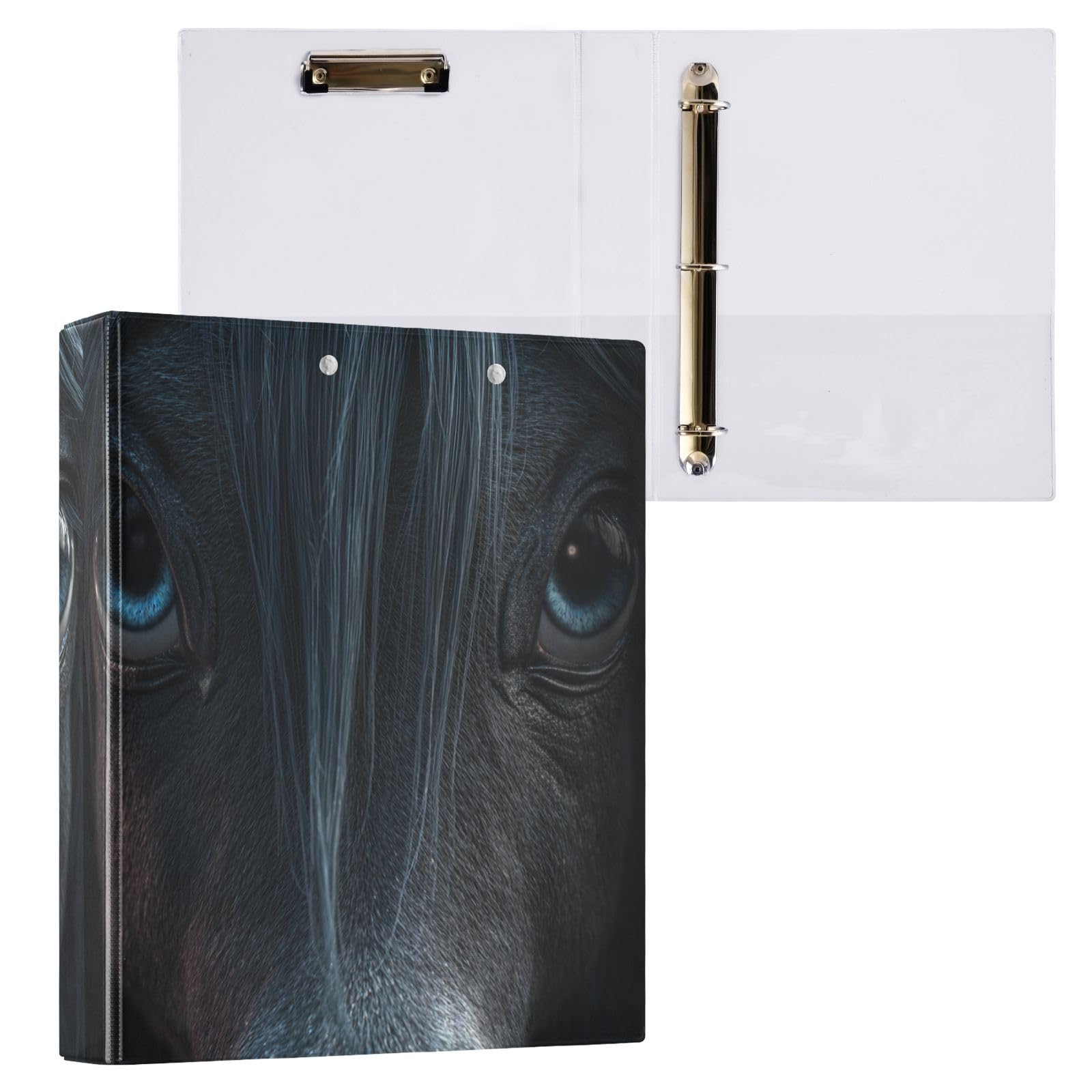 Raccoglitore di materiale scolastico da 1 e mezzo pollice divertente pony