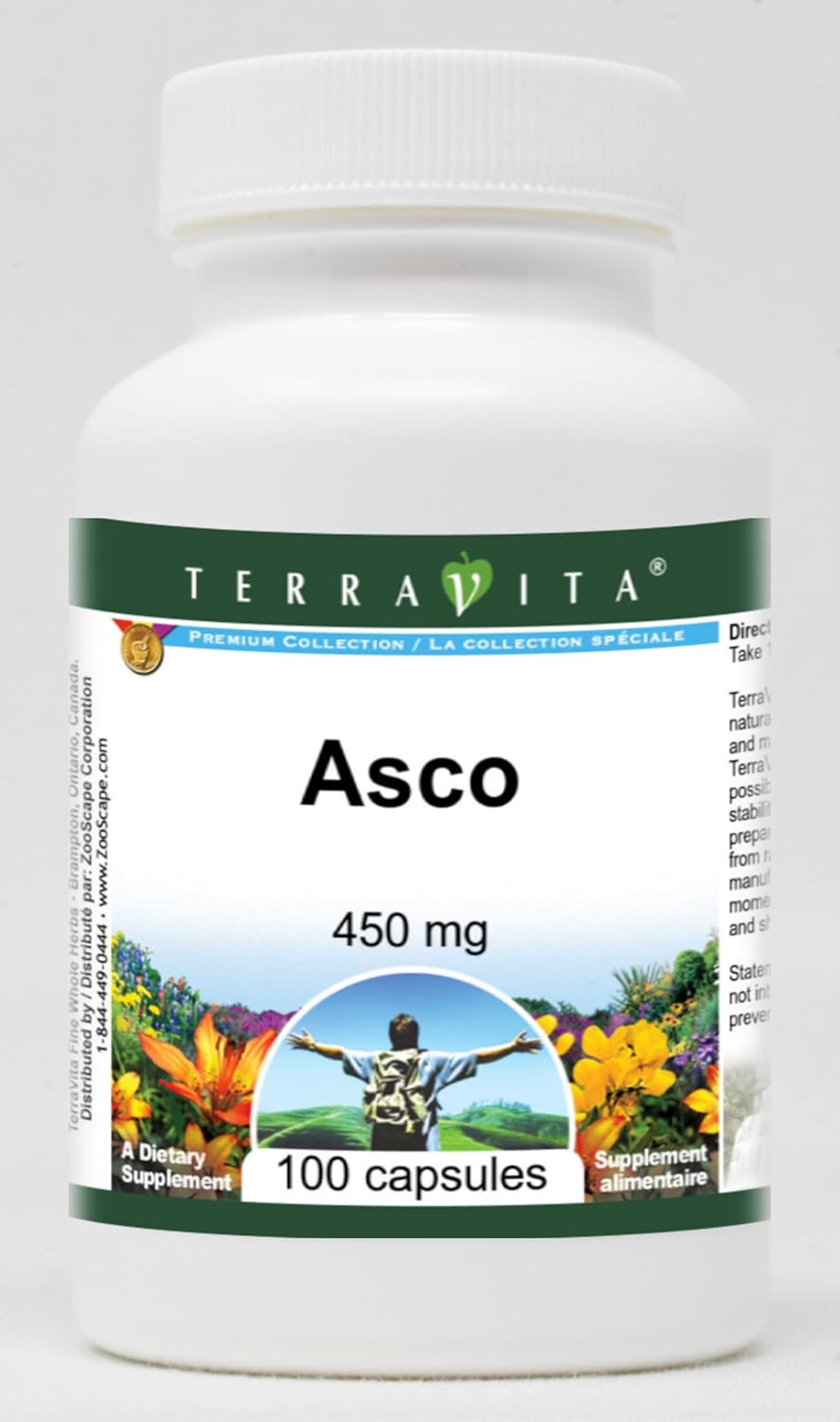 Asco - 450 mg (100 Capsules, ZIN: 519007) - 3 Pack