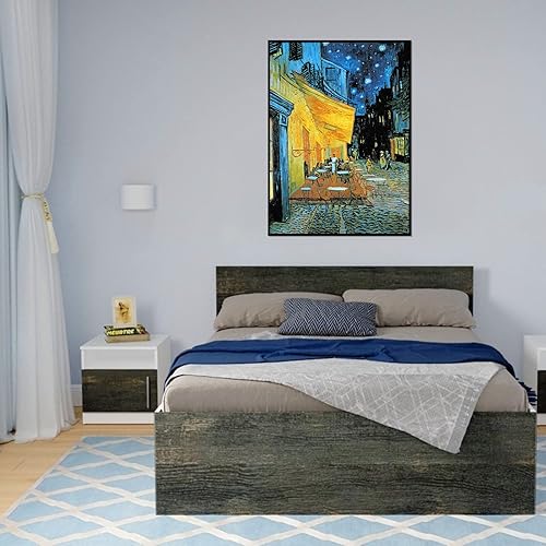 Miniatura 7 de Rompecabezas de 1000 piezas para adultos, de Terrazza del caffè la sera, Place du Forum, Arles, para adolescentes y niños, arte clásico de Vincent