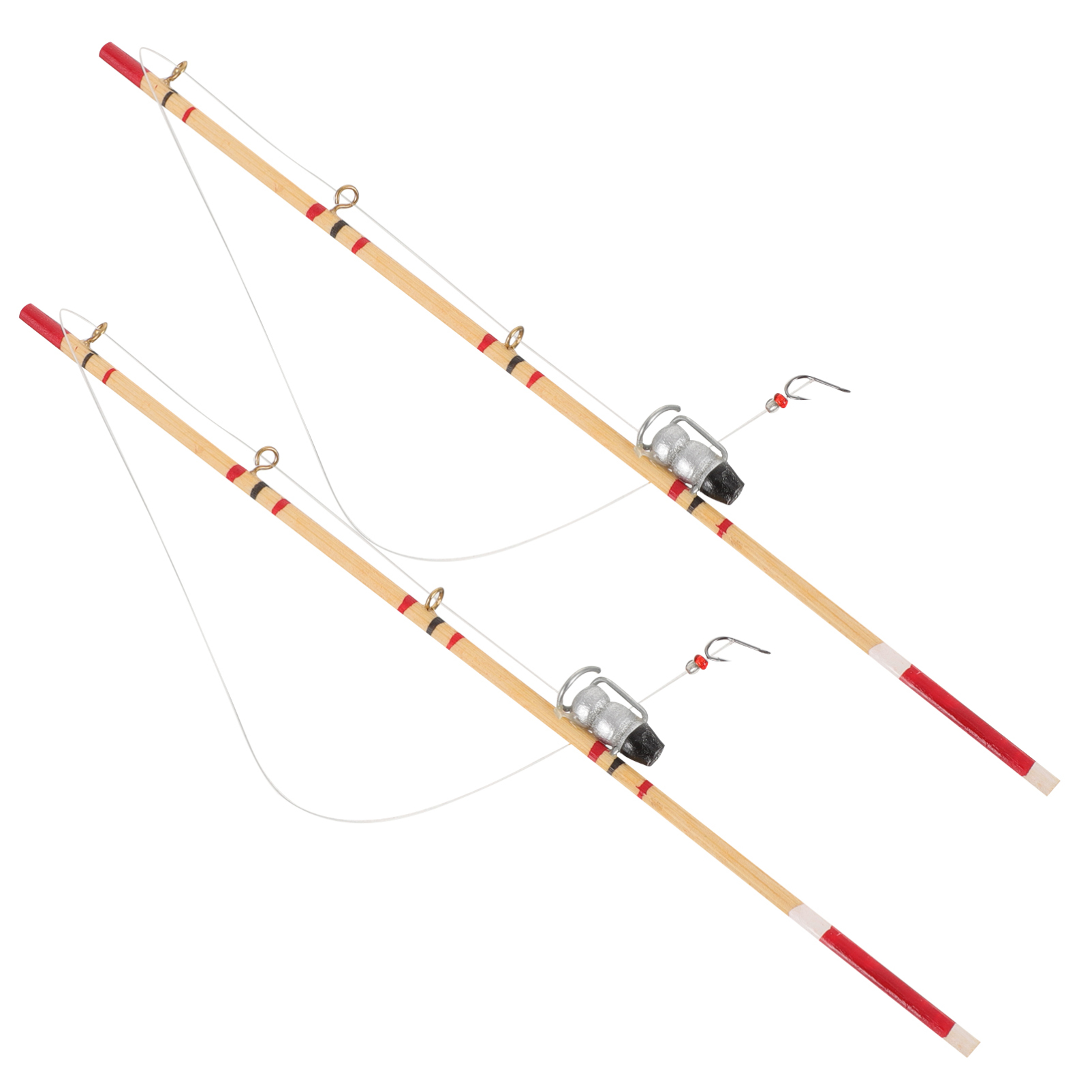 TOYANDONA Miniature Fishing Pole